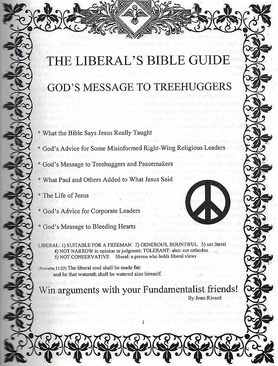The Liberals Bible Guide